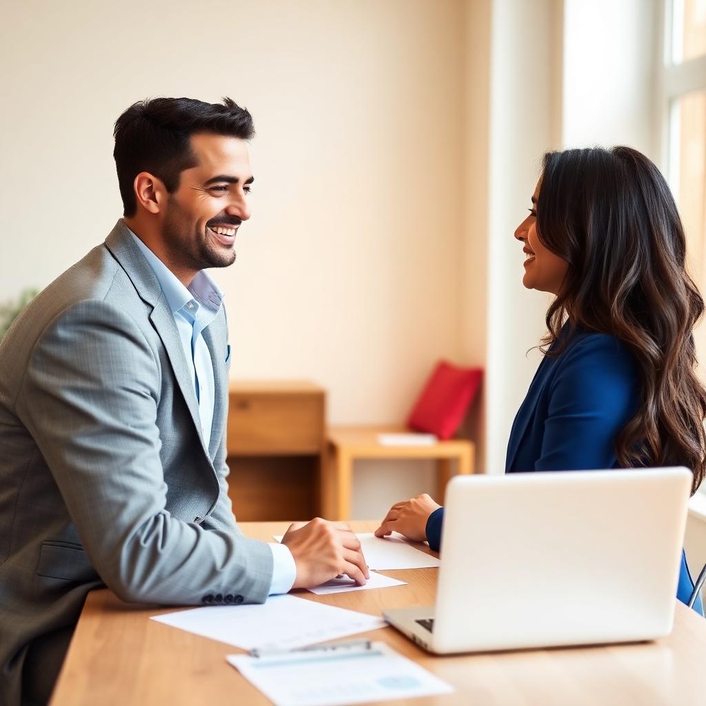 Insurance consultation with a North Dakota health insurance agent